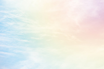 Fototapeta premium cloud background with a pastel colour
