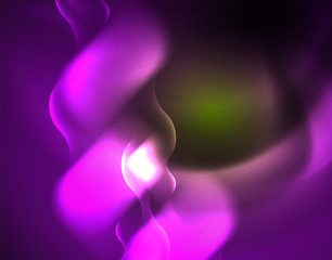 Neon lights vector abstract background
