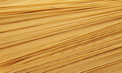 Integral spaghetti pasta background and texture 