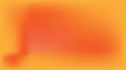 Orange background, blur, abstract gradient, illustration