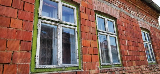 facade of an old building