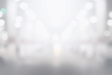 Abstract black and white bokeh background for backdrop design, bokeh composition for , website,...