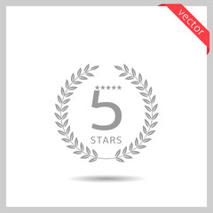 Five stars icon