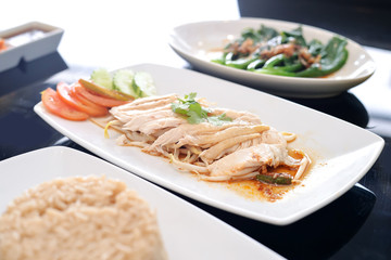 Hainanese Chicken Rice
