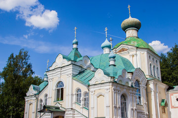 Fototapeta na wymiar church in russia