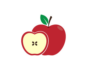 Apple logo template
