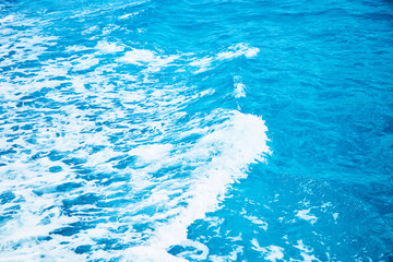 Naklejka premium surface of the azure water