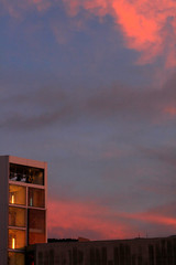 Twilight hour in Bilbao