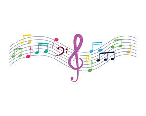 Music note Icon Vector