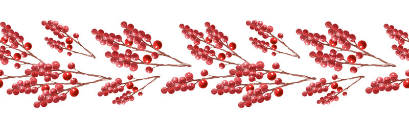 Watercolor Christmas frames and borders