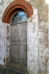 Fototapeta na wymiar Vintage weathered door