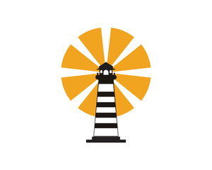 Light House Logo Template