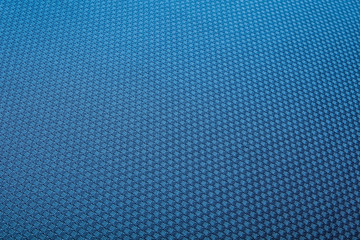 Plakat Blue felt texture abstract art background. Corduroy textile pattern surface. Can be used as background, wallpaper