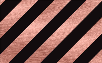 luxury pink gold and black stripes background