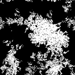 Abstract grunge background black and white. Seamless texture of scratches, chips, cracks. The dark pattern of the old surface.