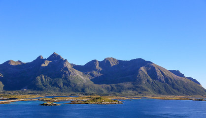 On a road trip in the Lofoten area, as well as some mountain walks