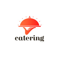 Vector logo design template. Catering service icon.