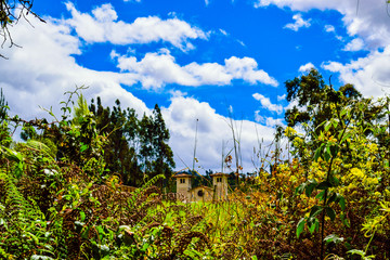 Santurio de Polloc Enca&ntilde;ada  Cajamarca Per&uacute; Italia en los anDES