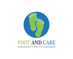 foot Logo Template Design