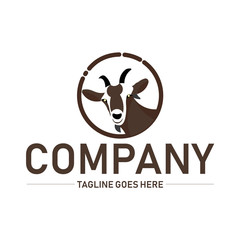 Goat logo, inspiration for animal logo design