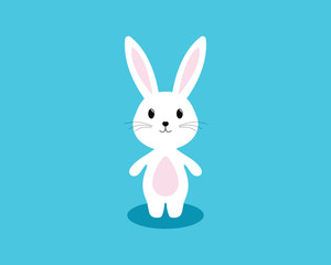 Rabbit Logo template vector icon