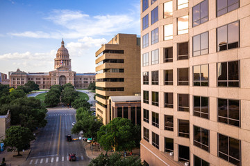 Obraz premium Aerial of Austin Texas