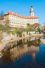 Fototapeta na wymiar Castle of Cesky Krumlov