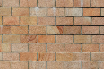 brick wall texture background. Brickwork or stonework flooring interior rock old pattern grid bricks design stack.