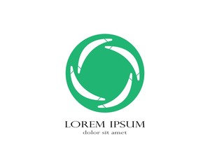 Boomerang Logo vector template