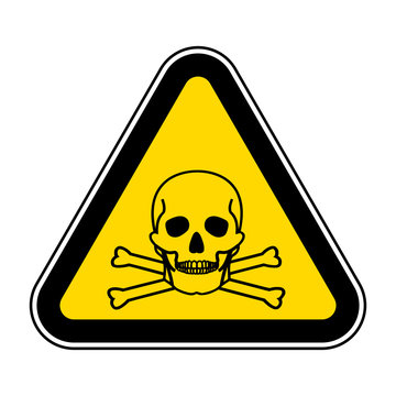 Beware Ammonia Symbol Sign Isolate On White Background,Vector Illustration EPS.10