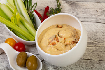 Vegan cuisine - Humus