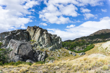 Escenario natural en el parque Patagonia