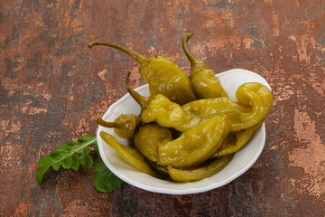 Pickled green pepper