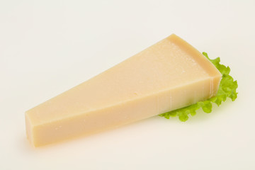 Italian traditional parmesan cheese triangle