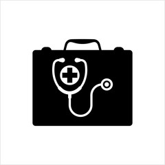 Doctor Bag Stethoscope Icon