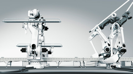 Interacting Industrial Robots