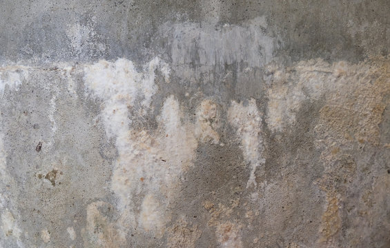 Texture of concrete wall. Closeup concrete wall. Concrete wall. Gray wall. © Muanpare