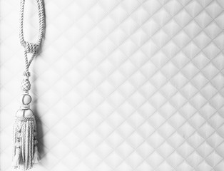 beautiful curtain with copy space for background