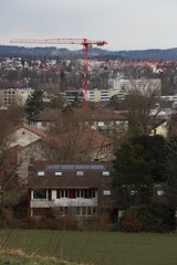 panoramic view of the city Zurich