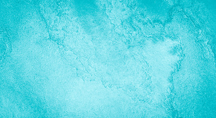 Blue azure Watercolor background with bizarre natural divorces and stripes. Abstract  frame with copy space for text.