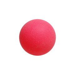 ping-pong ball on white