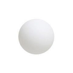 ping-pong ball isolated on white