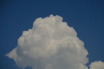 cloud sky blue background white nature