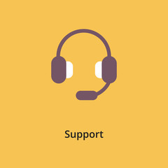 Customer service or customer support headset