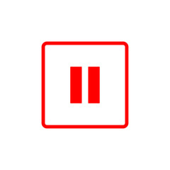 multimedia button icon vector illustration - vector