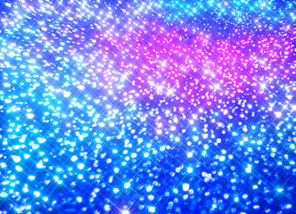 Blue background with stars