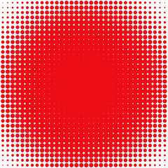 Fototapeta na wymiar Red circles on white background 