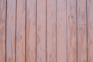 The texture of brown wood Board  for background. The old wooden background on the top view of the natural wood from the forest show the texture of the original wood. A little cracked paint beige