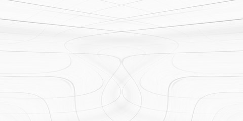 White background 3 d with elements of waves in a fantastic abstract design, the texture of the lines in a modern style for wallpaper. Light gray template for wedding ceremony or business presentation.