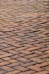 The brick pavers make a wonderful pattern.
